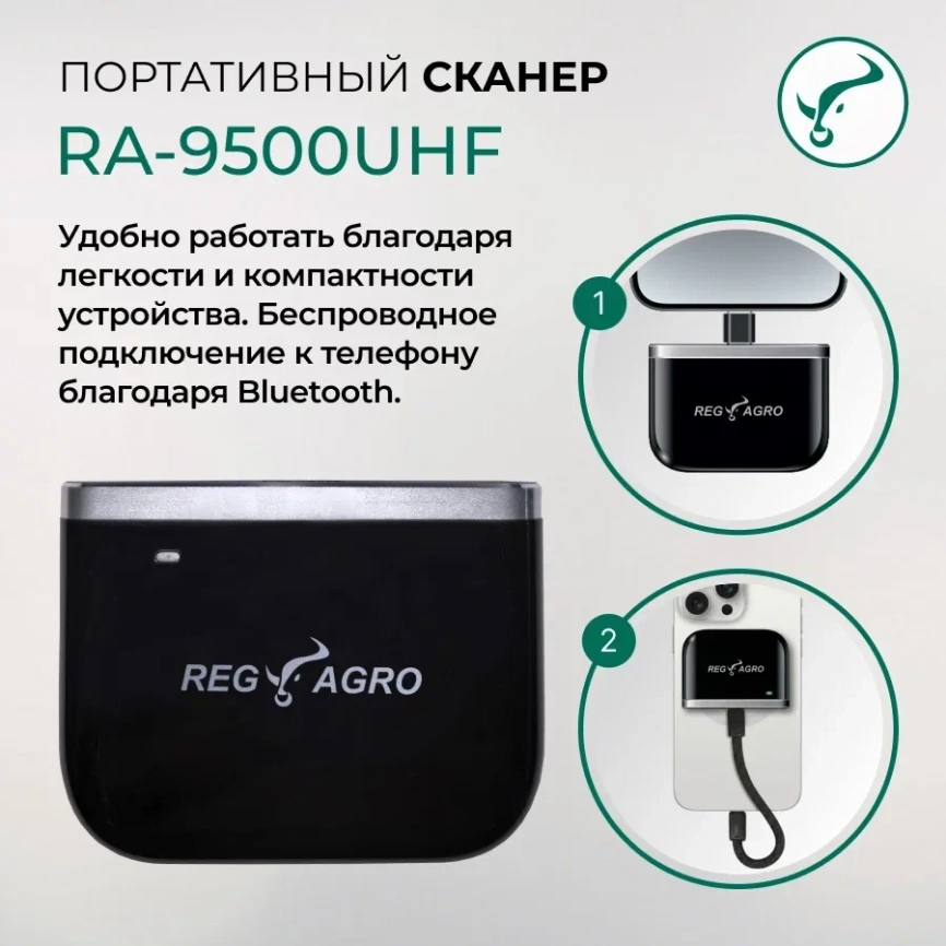 Портативный сканер RA-9500 UHF Bluetooth фото 8